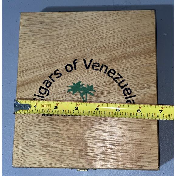 Wooden Cigar Box Premium Cigars Of Venezuela Orinoco Vintage - Picture 13 of 13